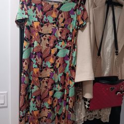 Womans Lularoe Dress Med