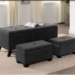 Storage bench whit ottoman New in BOX ☎️ 1714586,2564