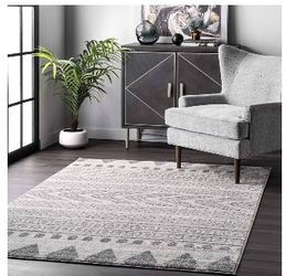 nuLOOM Shaina Tribal Area Rug, 3' x 5', Grey