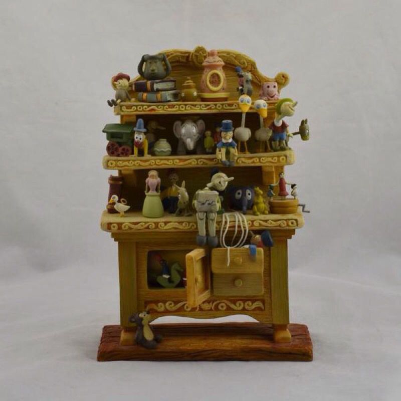 WDCC Pinocchio Gepetto's Toy Hutch