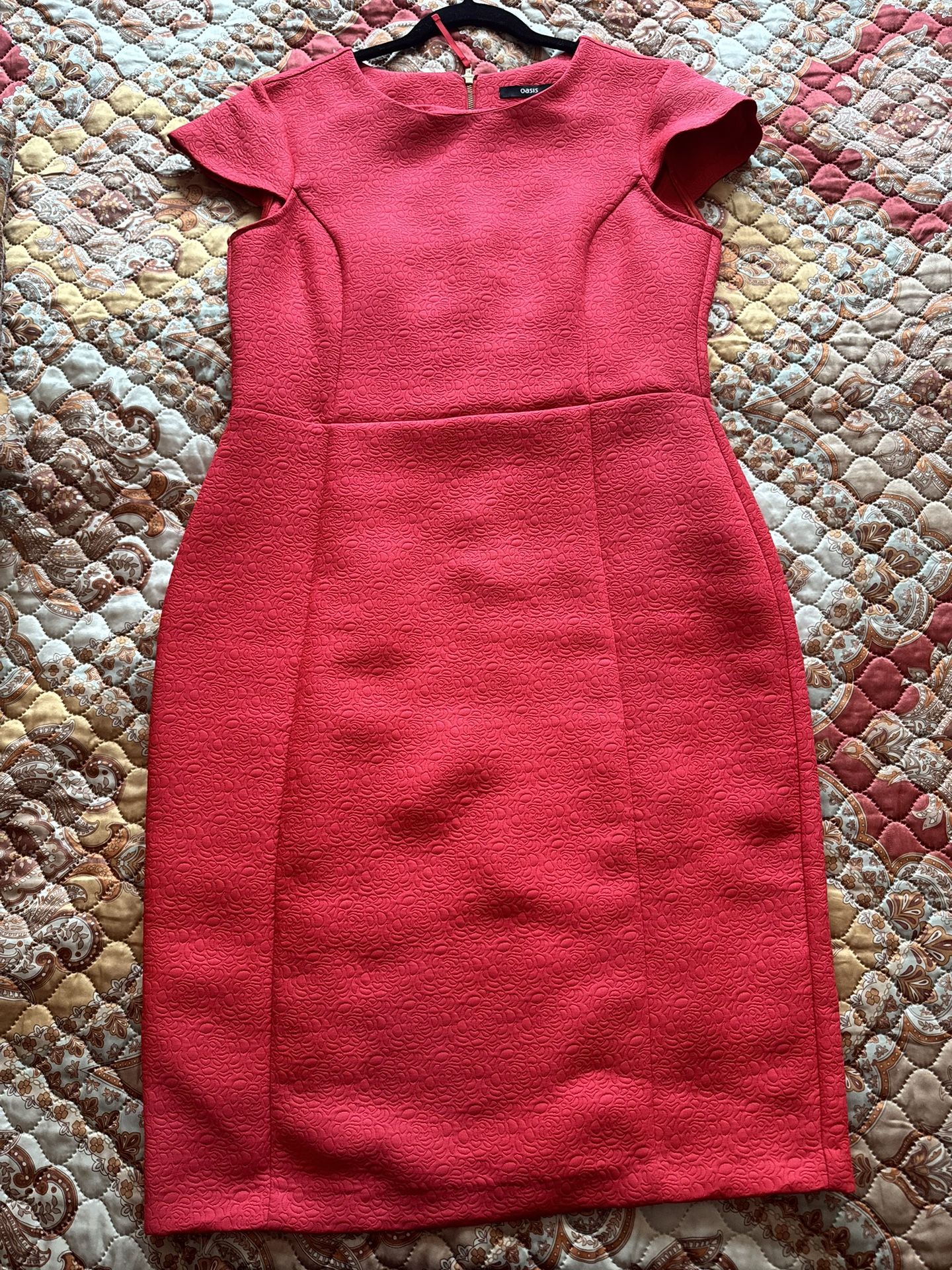 Evening Dress Orange/ Red