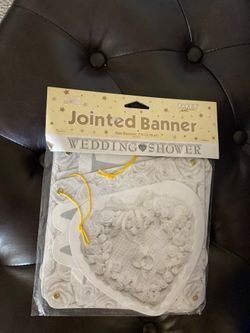 Wedding shower banner for 10