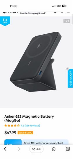 Anker 622 Magnetic Battery (MagGo)