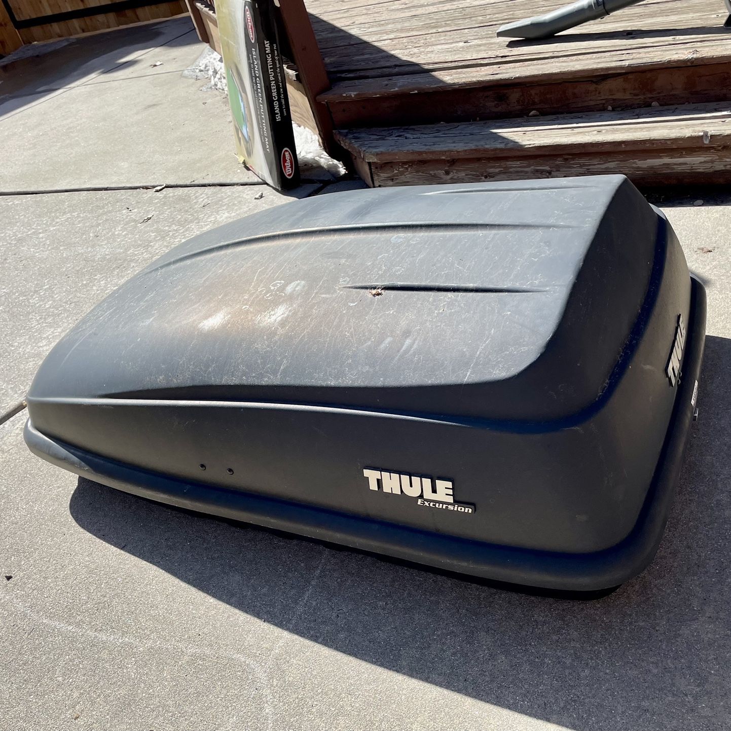 Thule Excursion Rooftop Cargo Box for Sale in Denver CO OfferUp