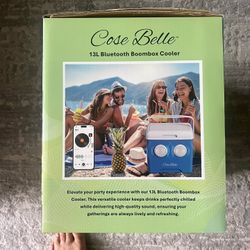 🎶 Case Belle 13L Bluetooth Boombox Cooler - Brand New