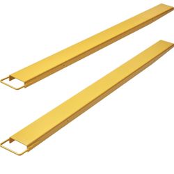 Forklift Extensions, 84 inch Fork Extensions 4.5 inch Width, Heavy Duty Steel Pallet Fork Extensions, 1 Pair