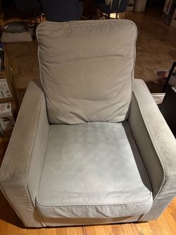 Free grey swivel glider
