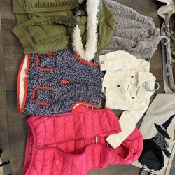 Girls Vests And Jean Jacket
