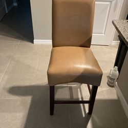 4beautiful Counter Chairs Leather