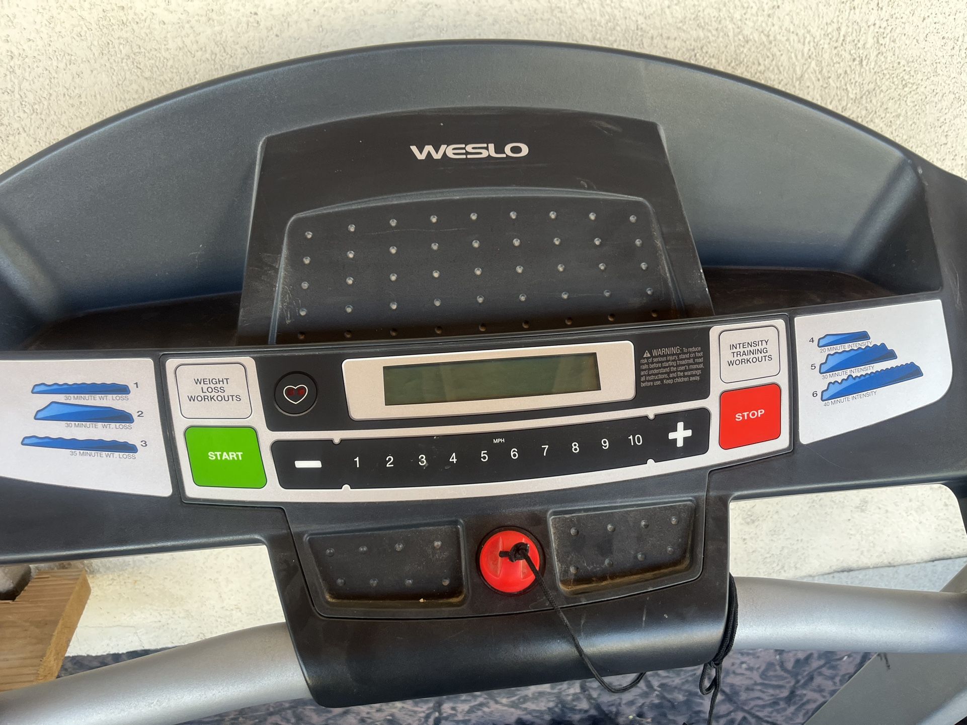 Weslo Treadmill