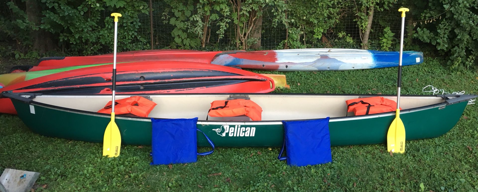 Pelican 15.5 canoe