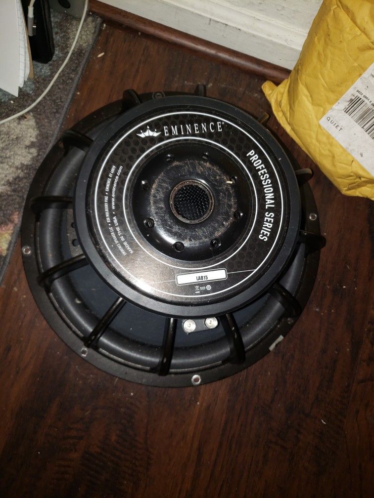Eminence Lab 15 Subwoofers