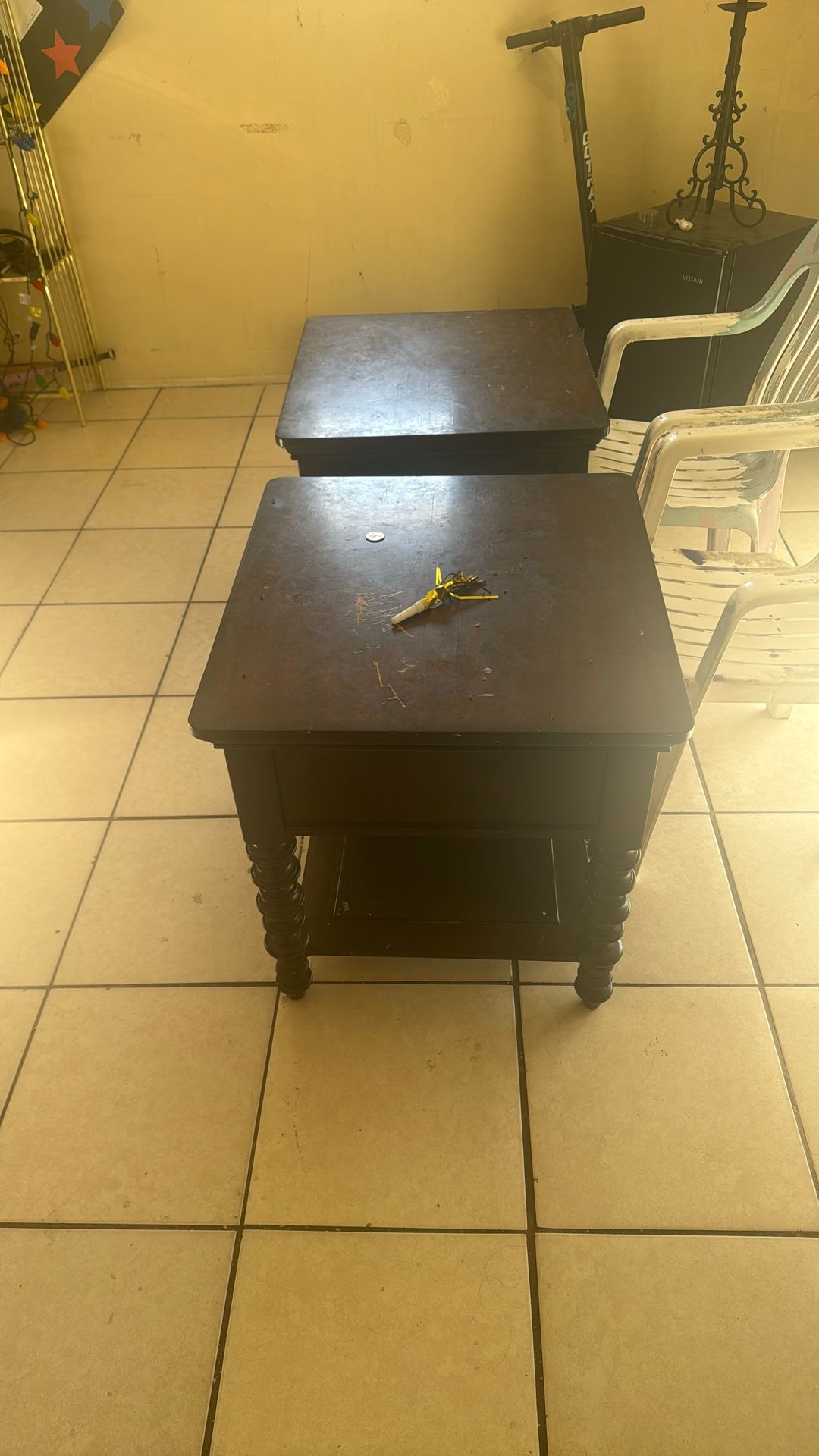 3pc Table Set 100% Real Wood