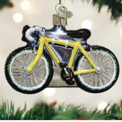 Road Bike Christmas Ornament