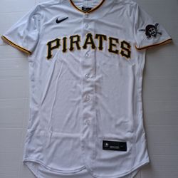 Pittsburgh Pirates Nike White Home Men's Authentic Elite Jersey