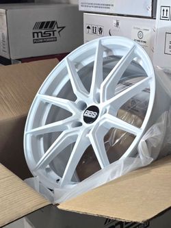 18x8.5 NEW MST FLOW FORM D1 WHEELS/RIMS. 5X114.3