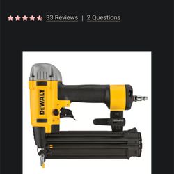 DeWalt 18 Gauge Precision Point Brad Nailer (New)