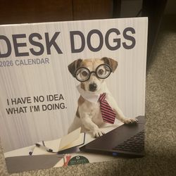 New 2026 Dog Calendar