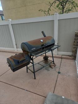 Extra large cooking grill.