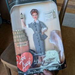 1997 Mattel Barbie I Love Lucy Doll - Lucy Does a TV Commercial Episode 30