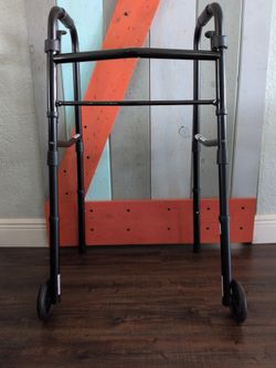 CVS Travel Walker With Wheels