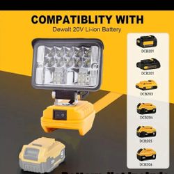 Dewalt Compatible Work Light 