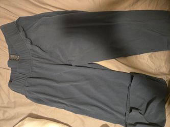 Lightweight Cropped Navy Pant Medium