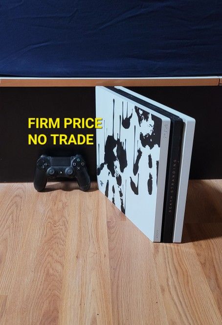 PS4 PRO DEATH STRANDING Ed.+ CONTROLLER, FIRM PRICE, NO TRADE, EXCELLENT CONDITION, READ DESCRIPTION FOR OPTIONS