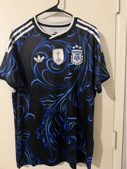 🇦🇷 Argentina Away Jersey – Size Large (Slim Fit) – Brand New