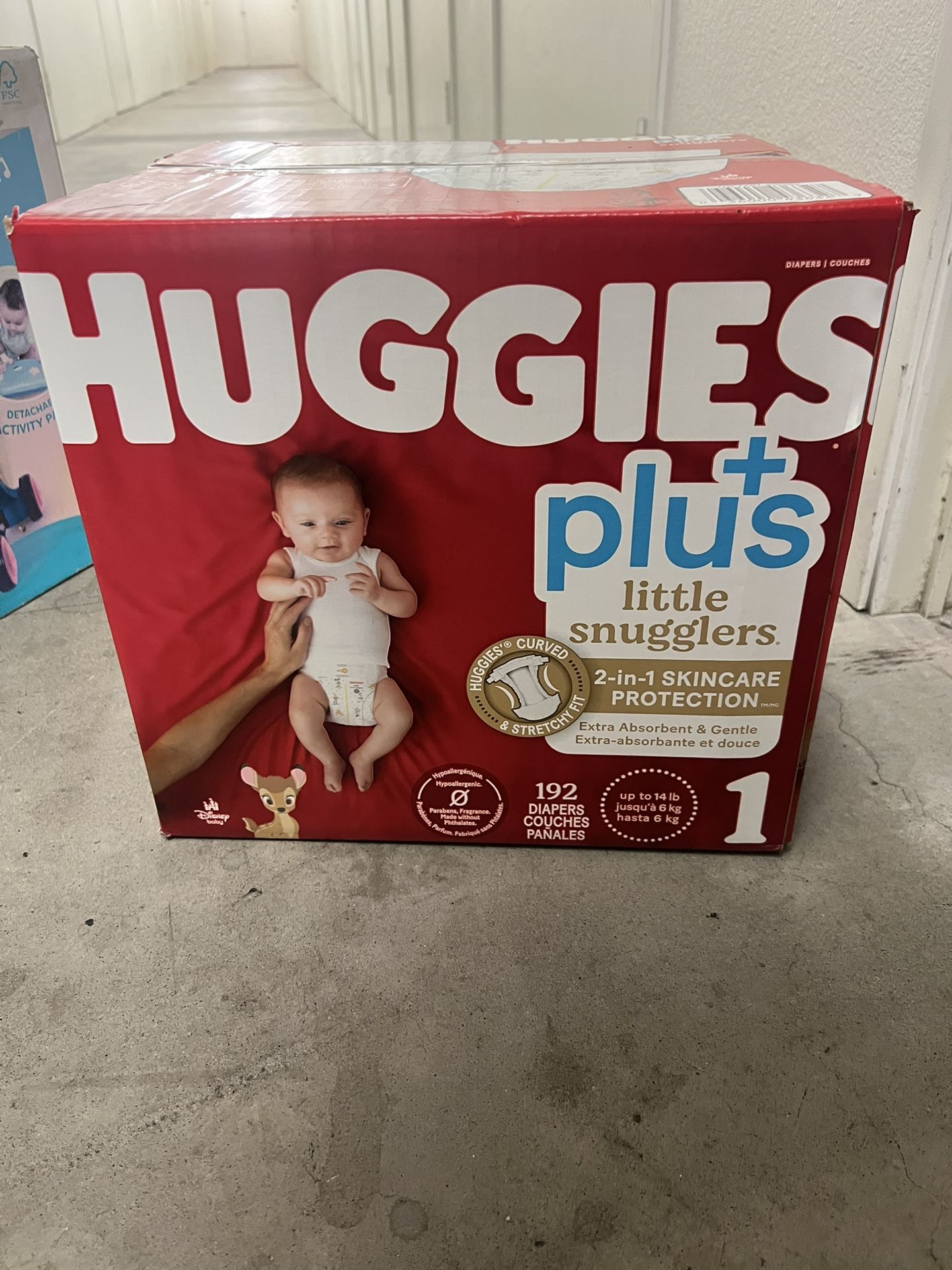 Size 1 Huggies Little Snugglers