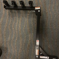 MaxxHaul 70210 Hitch Mount Bike Rack 4-Bike Rack, Black For Cars Trucks SUV's Minivans, Large