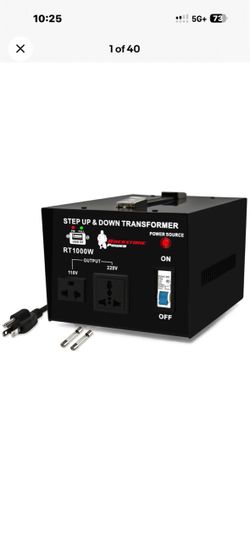 ROCKSTONE POWER 5000W Step Up/Down Voltage Converter Transformer 110V/220V