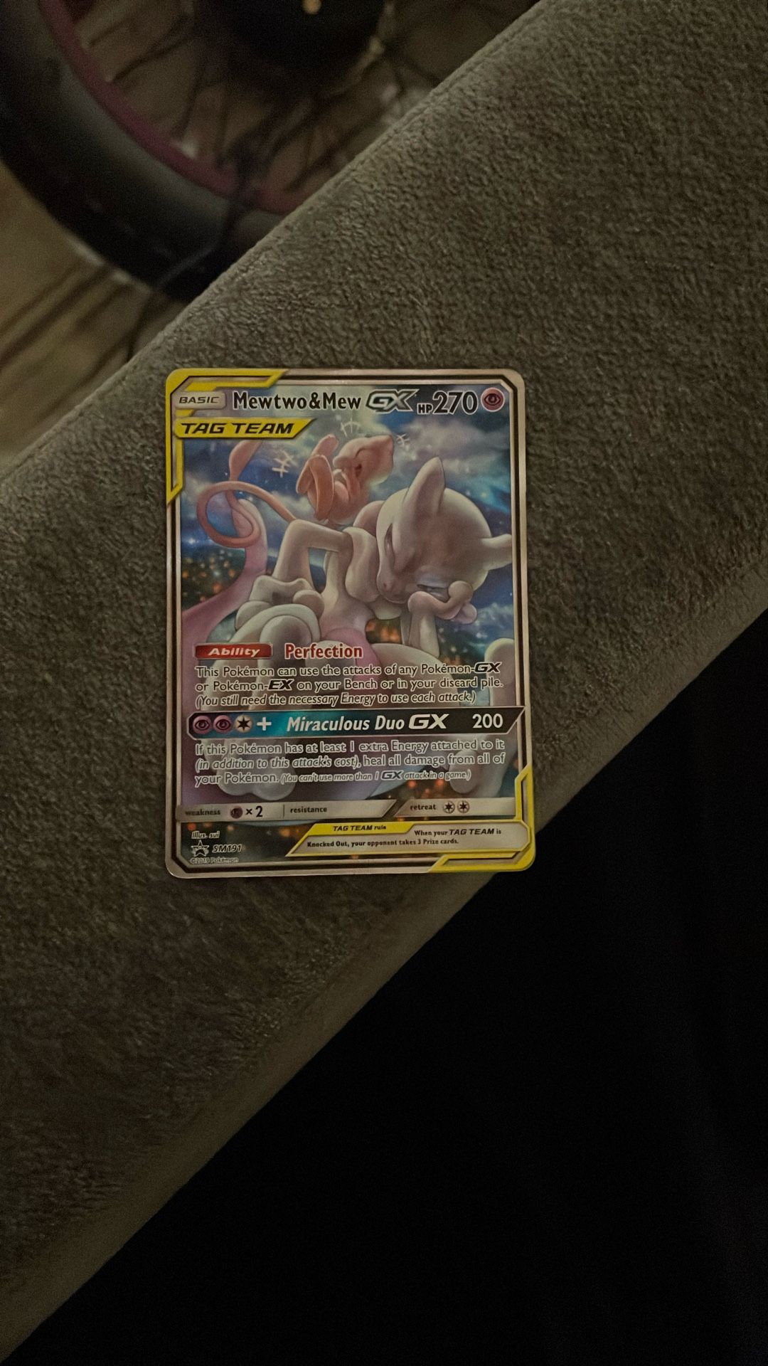 mewto mew gx tag team
