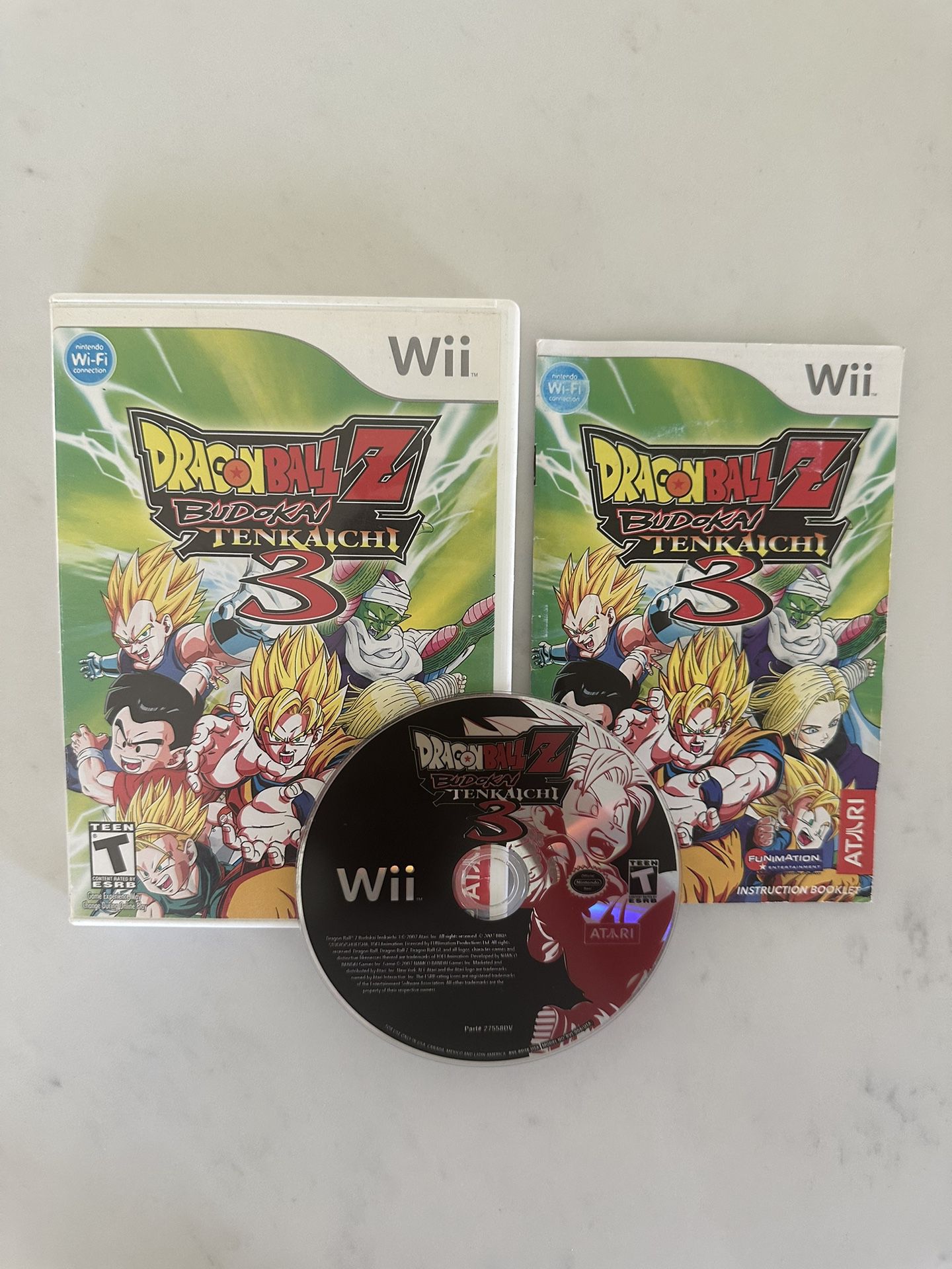 eficaz judío erosión Dragon Ball Z Budokai Tenkaichi 3 Nintendo Wii Video Game for Sale in Chula  Vista, CA - OfferUp