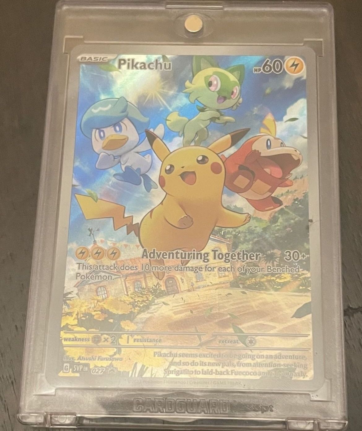 Pikachu Card