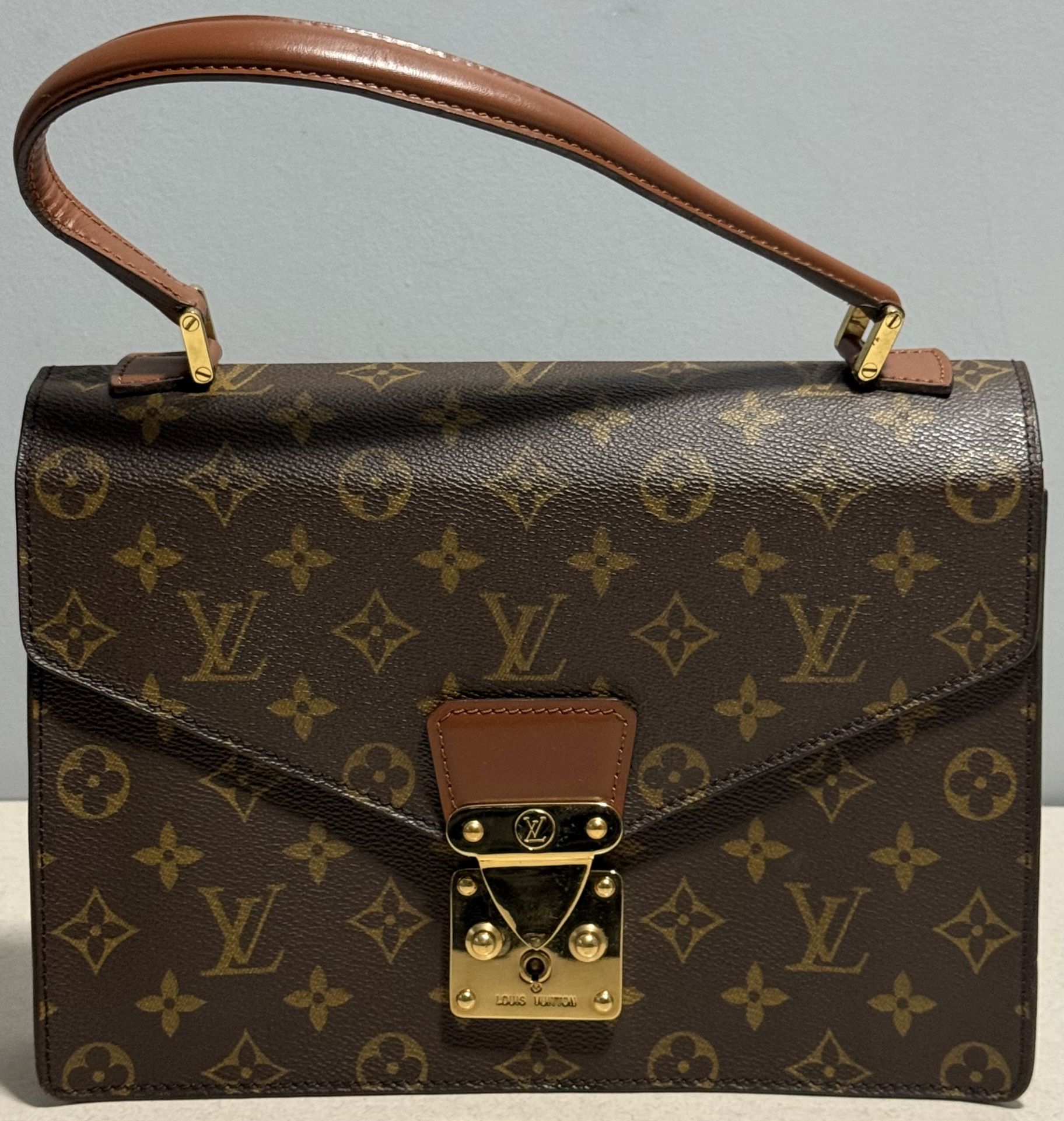 LOUIS VUITTON Vintage Monogram Concorde Hand Bag