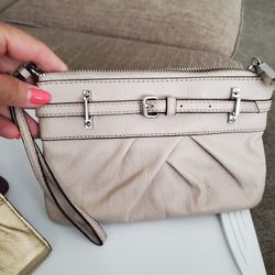 Tan Wristlet,  New, No Tags