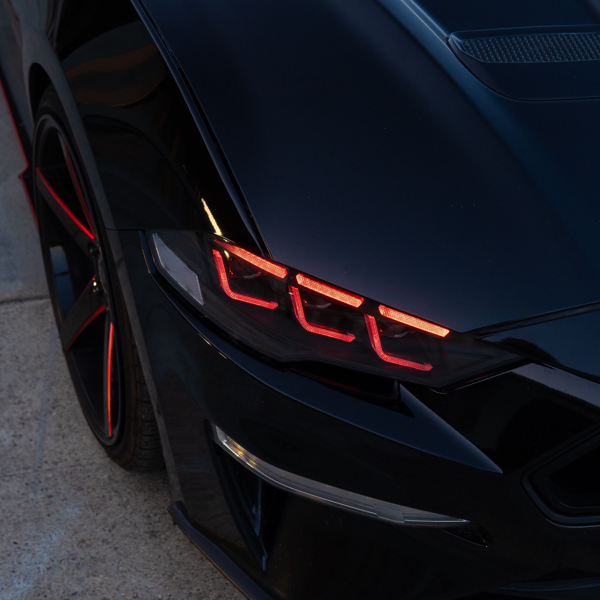 Striker RGB Mustang Headlights