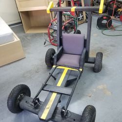 gokart de madera se empuja 