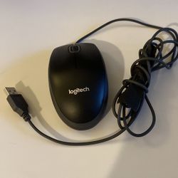 Like new corded Logitech Mouse