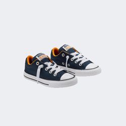 ￼  ￼  ￼  ￼  Converse All Star Chuck Taylor Ps-Boys Lifestyle Shoes Navy