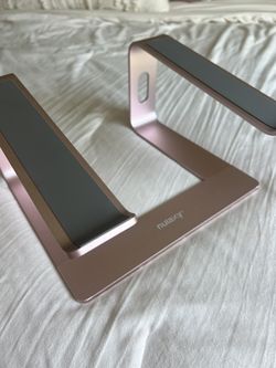 Rose Gold Laptop Stand