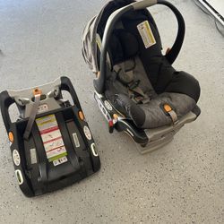 Price Firm $35 For Chico Car seat And 2 Car Seat Bases 