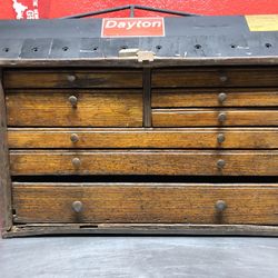 1920s Machinist Tool Box Vintage Antique 