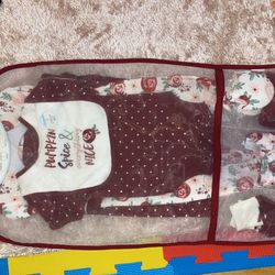 3/6 Month Baby Girl 9PC outfit