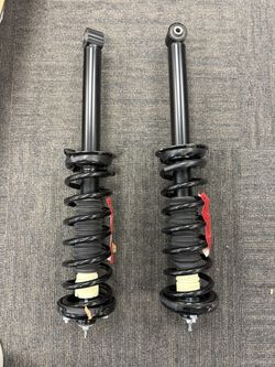 Conjunto de puntales delanteros compatible con Honda Accord 2003-2007 con amortiguadores delanteros de resorte helicoidal (2 piezas)