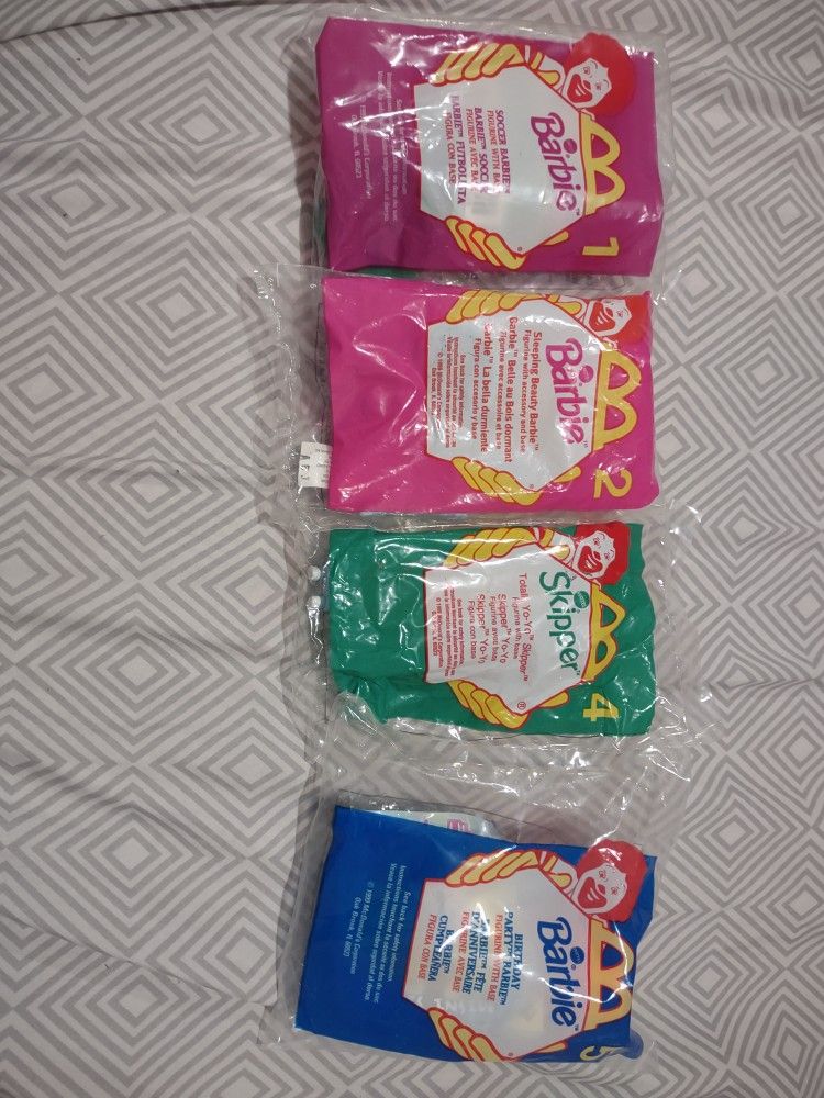 1999 McDonald's Happy Meal Barbie Toy 🧸🪀 Lot