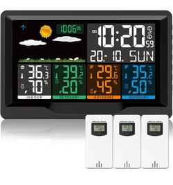 Weather Station Wireless Indoor Outdoor Thermometer
