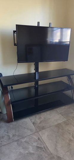 Glass TV Stand