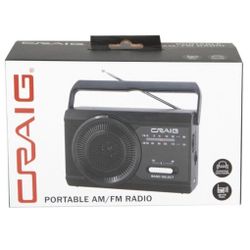 Craig/Portable AM/FM RADIO